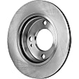 2015 Mitsubishi Mirage - Front Brake Disc, Plain Surface, Vented, 4 Lugs, 229.5 mm, 1.2L 3Cyl, Pro-Line Series