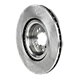 Front Brake Disc, Plain Surface, Vented, 5 Lugs, Pro-Line Series