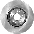 Front and Rear Brake Disc, 4-Wheel Set, Plain Surface, Vented - Front; Solid - Rear, 5 Lugs, Pro-Line Series