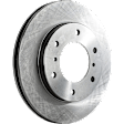 Front and Rear Brake Disc, Natural Finish, Plain Surface, Vented, 6 Lugs, Front-290.07 mm/Rear-314.96 mm, 3.5L, 6Cyl, Pro-Line Series