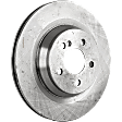 Rear Brake Disc, Natural Finish, Plain Surface, Vented, 5 Lugs, 299.97 mm, Pro-Line Series