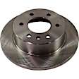 2007 Dodge Sprinter 2500 - Front and Rear Brake Disc, Plain Surface, Vented - Front; Solid - Rear, 6 Lugs, 3.5L 6Cyl, Pro-Line Series
