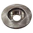 2007 Dodge Sprinter 2500 - Front and Rear Brake Disc, Plain Surface, Vented - Front; Solid - Rear, 6 Lugs, 3.5L 6Cyl, Pro-Line Series