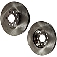 Front Brake Disc, Plain Surface, Vented, 5 Lugs, 273.81 mm, Pro-Line Series