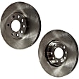Front Brake Disc, Plain Surface, Vented, 5 Lugs, 273.81 mm, Pro-Line Series