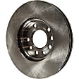Front Brake Disc, Plain Surface, Vented, 5 Lugs, 273.81 mm, Pro-Line Series
