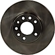 Front Brake Disc, Plain Surface, Vented, 5 Lugs, 273.81 mm, Pro-Line Series