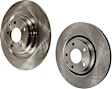 Front and Rear Brake Disc, Plain Surface, Front-Vented/Rear-Solid, 5 Lugs, Front-319.79 mm/Rear-325 mm, 2.5L, 4Cyl, Pro-Line Series