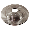 Rear Brake Discs, Plain Surface, Vented, 5 Lugs, 12.68 in. Disc Diameter, Brembo Brakes, Pro-Line Series