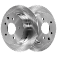 Rear Brake Discs, Plain Surface, Solid, 5 Lugs, 11.48 in. Disc Diameter, Pro-Line Series