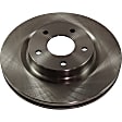 Front Brake Discs, Plain Surface, Vented, 5 Lugs, 11.65 inch Disc Diameter, Pro-Line Series