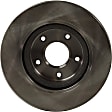 Front Brake Discs, Plain Surface, Vented, 5 Lugs, 11.65 inch Disc Diameter, Pro-Line Series
