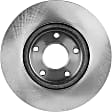 Front Brake Disc, Plain Surface, Vented, 5 Lugs, 294.89 mm,, Pro-Line Series