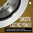 Front Brake Disc, Plain Surface, Vented, 5 Lugs, 294.89 mm,, Pro-Line Series