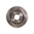 Front Brake Disc, Natural Finish, Plain Surface, Vented, 6 Lugs, 283 mm, 2.5L, 4Cyl, Pro-Line Series
