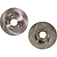 Rear Brake Disc, Natural Finish, Plain Surface, Solid, 5 Lugs, 277.62 mm, Pro-Line Series