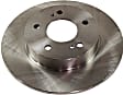 Rear Brake Disc, Natural Finish, Plain Surface, Solid, 5 Lugs, 277.62 mm, Pro-Line Series