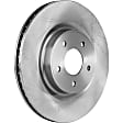 Front Brake Disc, Natural Finish, Plain Surface, Vented, 5 Lugs, 320.04 mm, Pro-Line Series