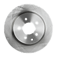 Front and Rear Brake Disc, 4-Wheel Set, Plain Surface, Vented, 5 Lugs, Pro-Line Series