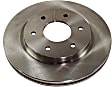 Front Brake Disc, Natural Finish, Plain Surface, Vented, 6 Lugs, 320.04 mm, 5.6L, 8Cyl, Pro-Line Series