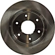 Front Brake Disc, Natural Finish, Plain Surface, Vented, 6 Lugs, 320.04 mm, 5.6L, 8Cyl, Pro-Line Series