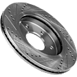Front and Rear Brake Disc, Cross-drilled and Slotted, Vented, 6 Lugs, 320.04 mm, 5.6L, 8Cyl, Pro-Line Series