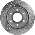 Front Brake Disc, Cross-drilled and Slotted, Vented, 6 Lugs, 320 mm, 5.6L, 8Cyl, Pro-Line Series
