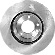 Front and Rear Brake Discs, 4-Wheel Set, Plain Surface, Vented, 5 Lugs, 13.78 in. Front/12.99 in. Rear Disc Diameter, Cast Iron, Pro-Line Series