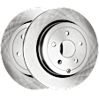 Rear Brake Discs, Plain Surface, Vented, 5 Lugs, 12.76 in. Disc Diameter, Pro-Line Series