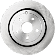 Rear Brake Discs, Plain Surface, Vented, 5 Lugs, 12.76 in. Disc Diameter, Pro-Line Series