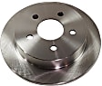 2005 Chevrolet Impala - Rear Brake Disc, Natural Finish, Plain Surface, Solid, 5 Lugs, 277.88 mm, 3.4L 6Cyl, Pro-Line Series