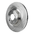 Front Brake Disc, Plain Surface, Vented, 5 Lugs, 293.4 mm, Pro-Line Series
