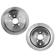 2014 Subaru BRZ - Rear Brake Disc, Natural Finish, Plain Surface, Vented, 5 Lugs, 289.81 mm, For Models With 292mm Front Disc, Vented Rear Disc, 2.0L 4Cyl, Pro-Line Series