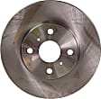 2004 Scion xB - Front Brake Disc, Natural Finish, Plain Surface, Vented, 4 Lugs, 255.02 mm, 1.5L 4Cyl, Pro-Line Series