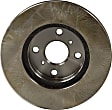 2004 Scion xB - Front Brake Disc, Natural Finish, Plain Surface, Vented, 4 Lugs, 255.02 mm, 1.5L 4Cyl, Pro-Line Series