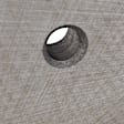 Rear Brake Discs, Cross-Drilled and Slotted, Solid, 5 Lugs, 10.98 in. Disc Diameter, Pro-Line Series