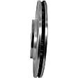 2012 Toyota Corolla - Front Brake Disc, Cross-drilled and Slotted, Vented, 5 Lugs, 275 mm, 2.4L 4Cyl, Pro-Line Series