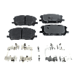2006 Toyota Highlander - Front and Rear Ceramic Brake Pad Set, Pro-Line Series