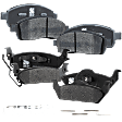 2008 Ford F-150 - Front and Rear Front-Ceramic/Rear-Semi-Metallic Brake Pad Set, 4.2L 6Cyl, GAS, Pro-Line Series