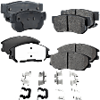 Front and Rear Brake Pad Sets, Ceramic, Pro-Line Series