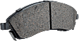 Front and Rear Brake Pad Sets, Ceramic, For Models without Performance Brake Lining, Pro-Line Series