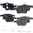 2017 Ford Escape - Front and Rear Ceramic Brake Pad Set, 1.5L 4Cyl, Front Wheel Drive, Pro-Line Series