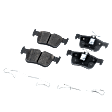 2017 Ford Escape - Front and Rear Ceramic Brake Pad Set, 1.5L 4Cyl, Front Wheel Drive, Pro-Line Series