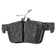2017 Ford Escape - Front and Rear Ceramic Brake Pad Set, 1.5L 4Cyl, Front Wheel Drive, Pro-Line Series