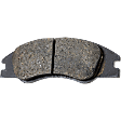 Front and Rear Brake Pad Set, Ceramic, 4-Wheel Set, Pro-Line Series