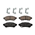 2008 Pontiac Grand Prix - Front and Rear Ceramic Brake Pad Set, 3.8L 6Cyl, Pro-Line Series