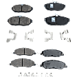 2006 Ford Mustang - Front and Rear Ceramic Brake Pad Set, 4.0L 6Cyl, Pro-Line Series