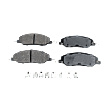 2006 Ford Mustang - Front and Rear Ceramic Brake Pad Set, 4.0L 6Cyl, Pro-Line Series