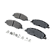 2006 Ford Mustang - Front and Rear Ceramic Brake Pad Set, 4.0L 6Cyl, Pro-Line Series