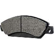 Front and Rear Brake Pad Sets, Pro-Line Series, Ceramic Pad Material
